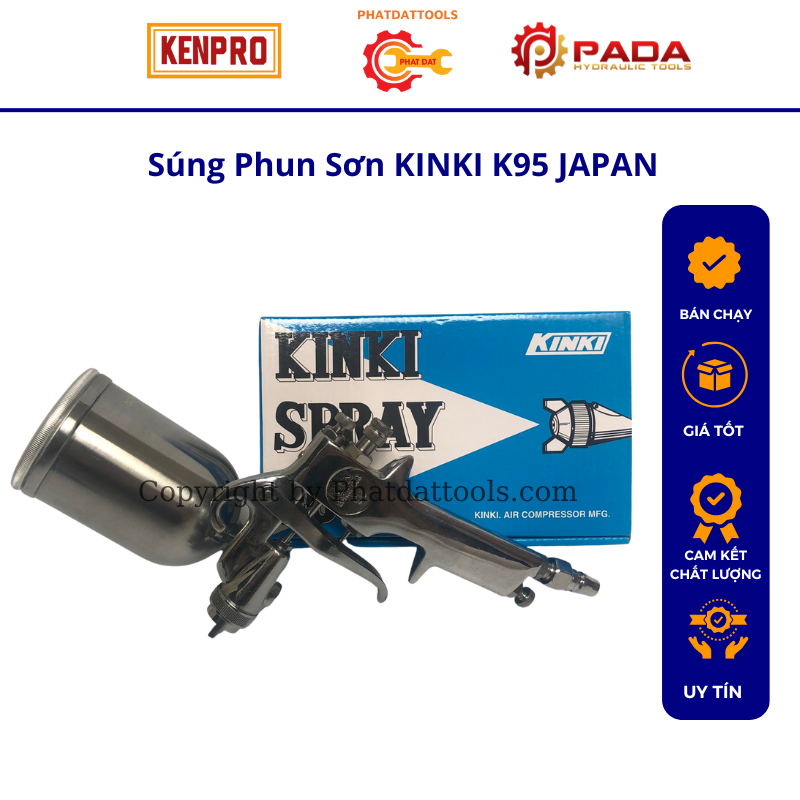 Sung phun sơn KINKI K95 JAPAN