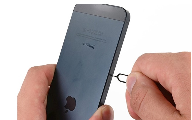 Que chọc sim Điện thoại Iphone
