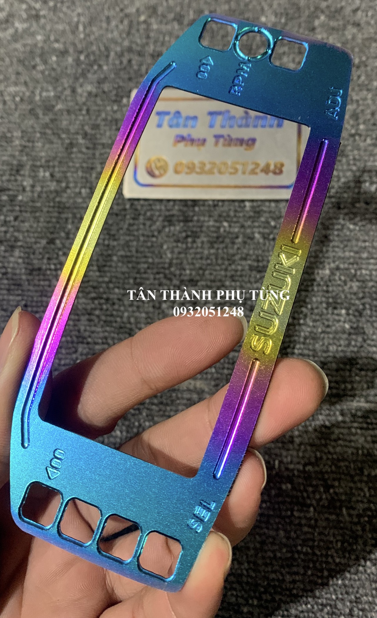 Viềng đồng hồ Satria, Raider FI kiểu điện phân