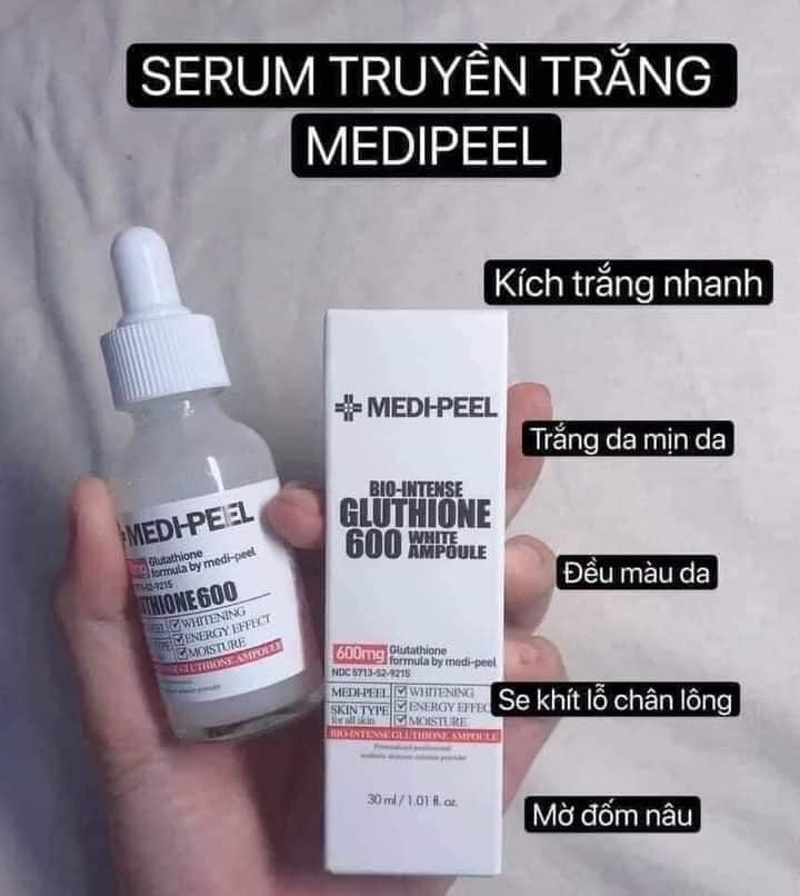 SERUM TRUYỀN TRẮNG 𝗠𝗲𝗱𝗶𝗽𝗲𝗲𝗹 𝗚𝗹𝘂𝘁𝗵𝗶𝗼𝗻𝗲