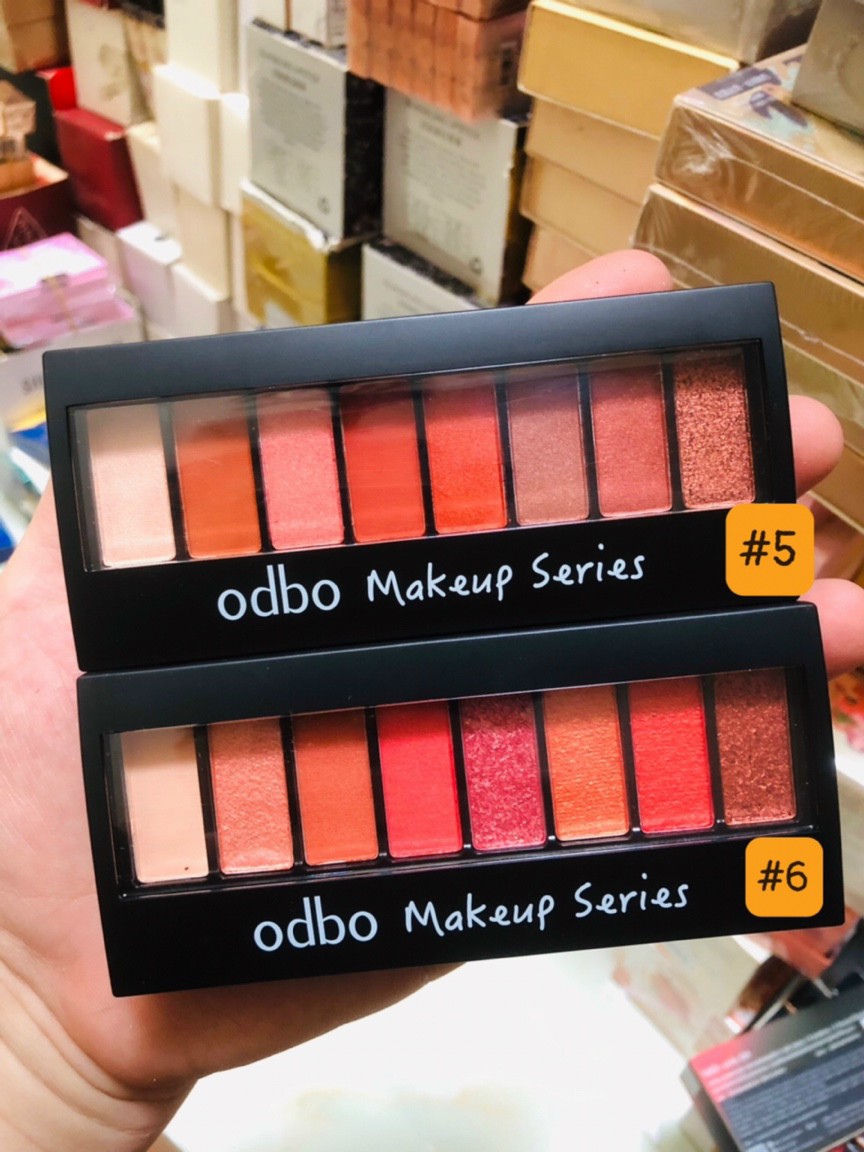 Set Phấn Mắt - Mày - Má Hồng Odbo Makeup Series