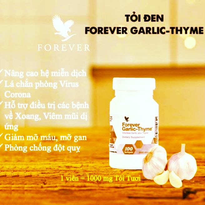 Viên tỏi đen (Forever Garlic Thyme)