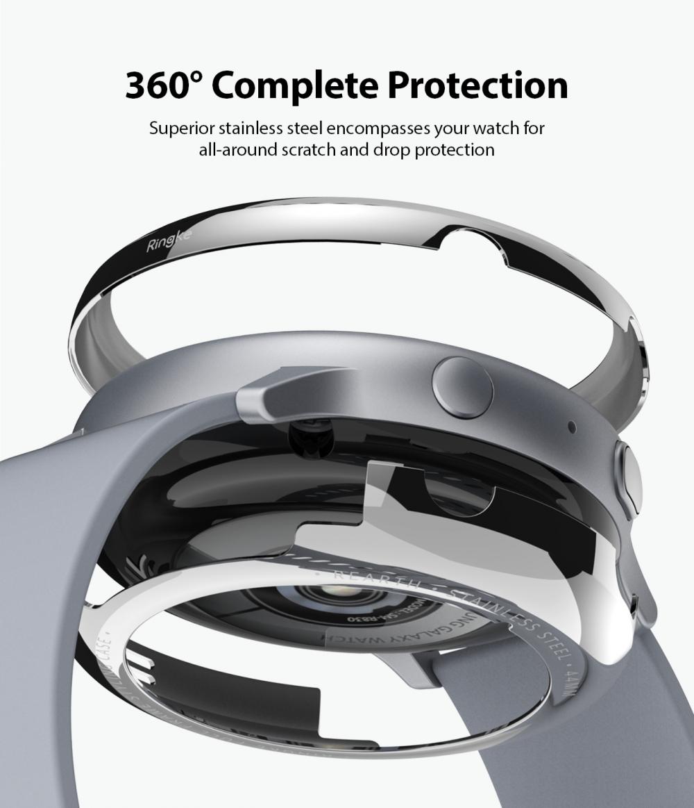 Case ốp thép RINGKE Full Frame Styling cho Samsung Watch Active 2 - 44mm