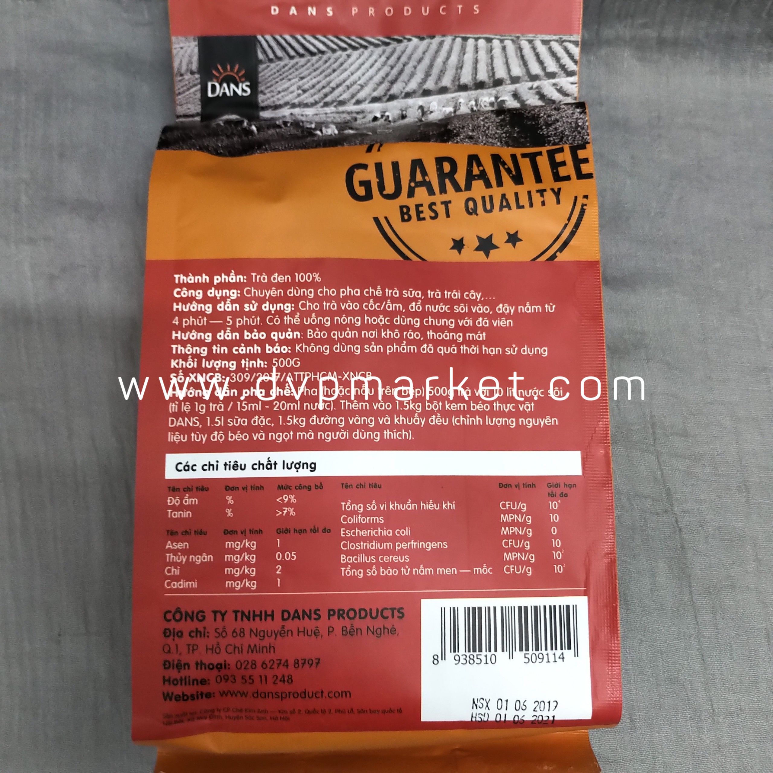 Trà đen số 9 Dans 500g