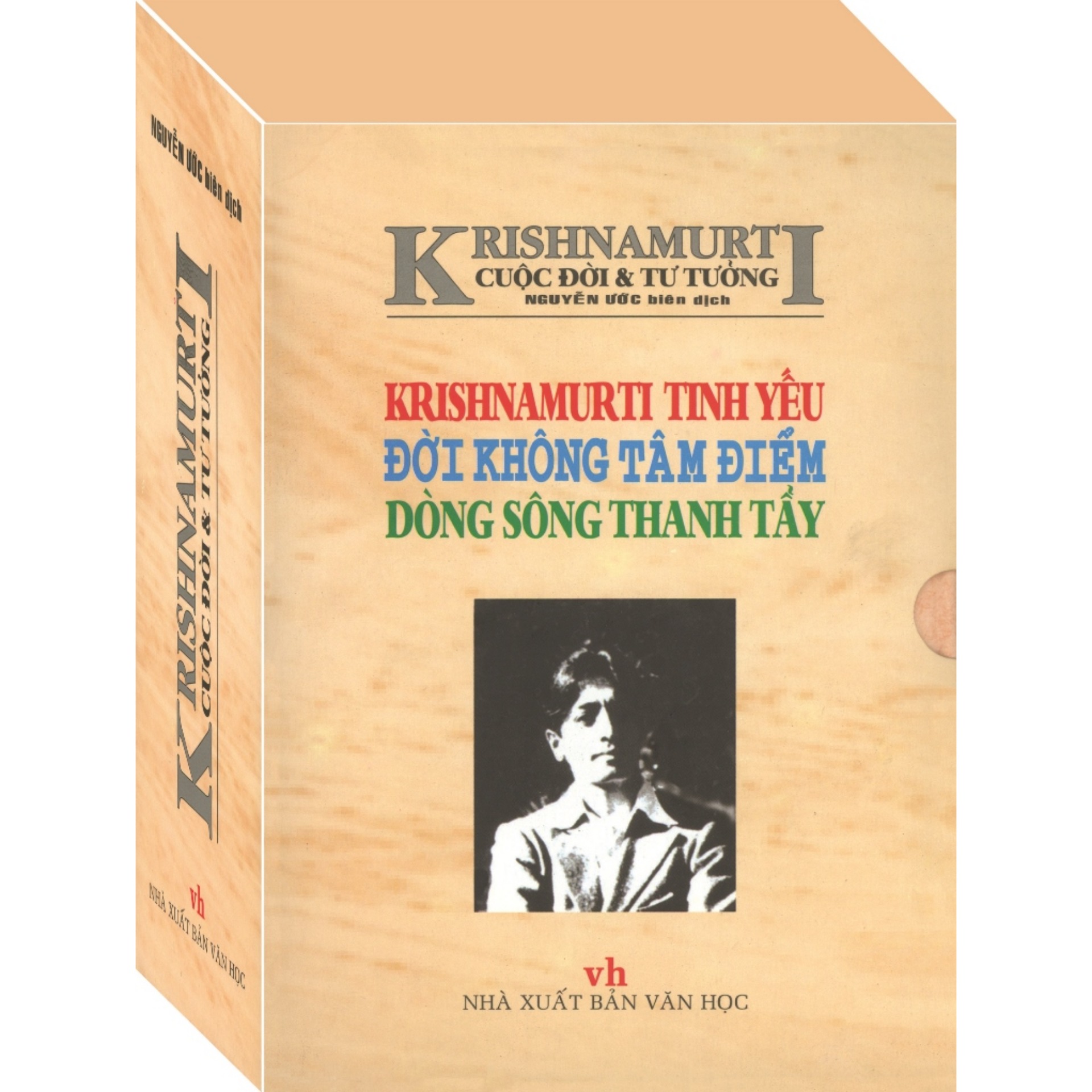 [HCM]Krishnamurti Cuộc Đời & Tư Tưởng - Krishnamurti Tinh Yếu - Đời Không Tâm Điểm - Dòng Sông Thanh Tẩy (Bộ 3 Tập)