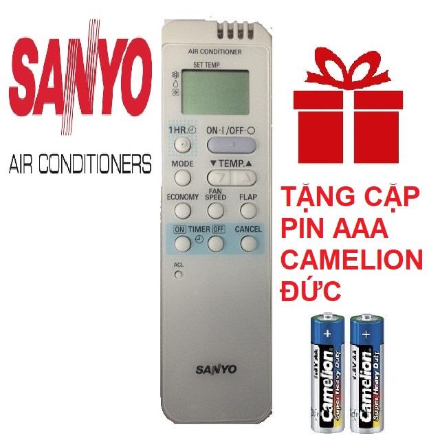 [HCM]Remote điều khiển máy lạnh SANYO mẫu 4 - ĐIỀU KHIỂN ĐIỀU HÒA SANYO - ĐIỆN TỬ TUỆ LÂM