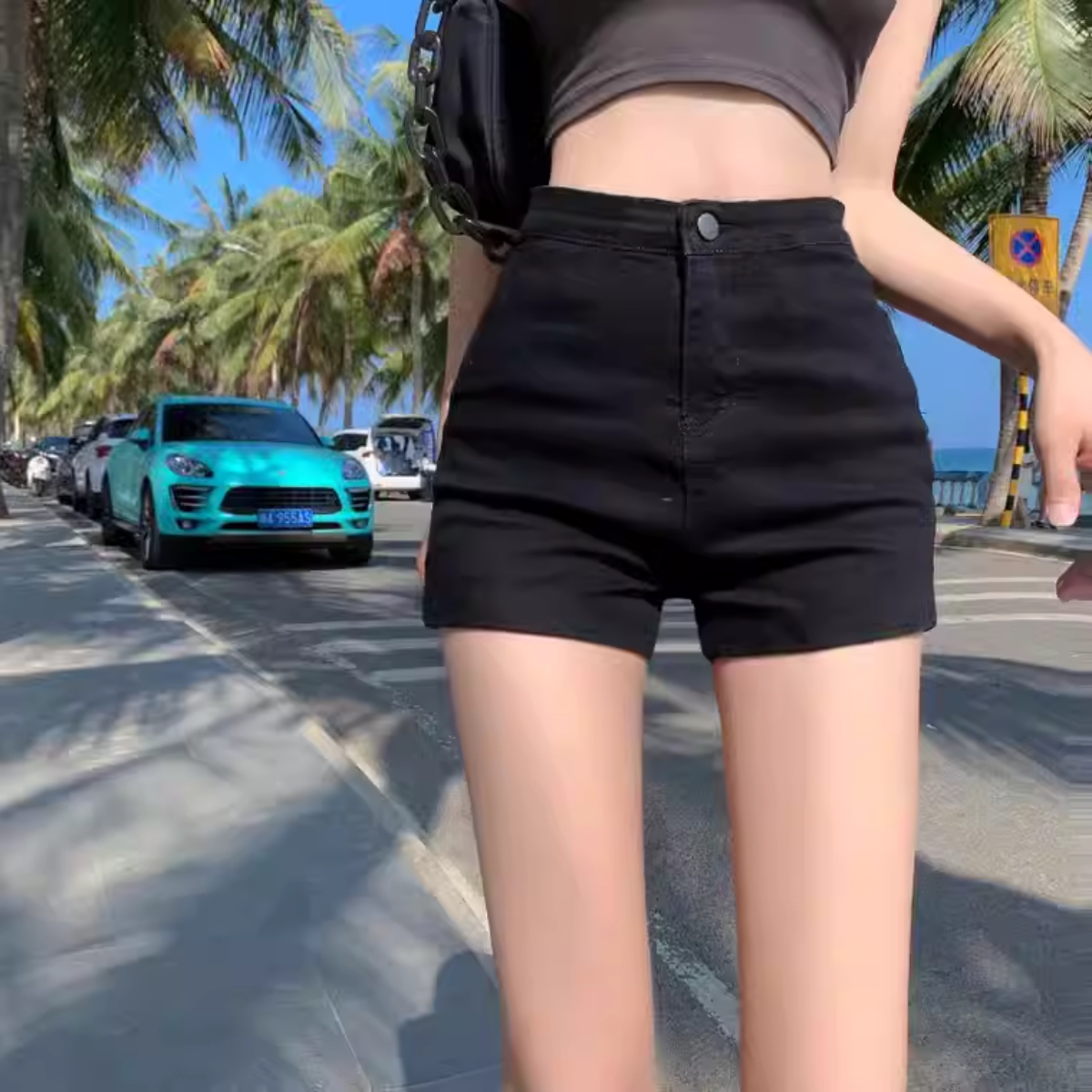 Quần Short Nữ NhiNaa Store Ôm Lưng SIêu Cao Q009