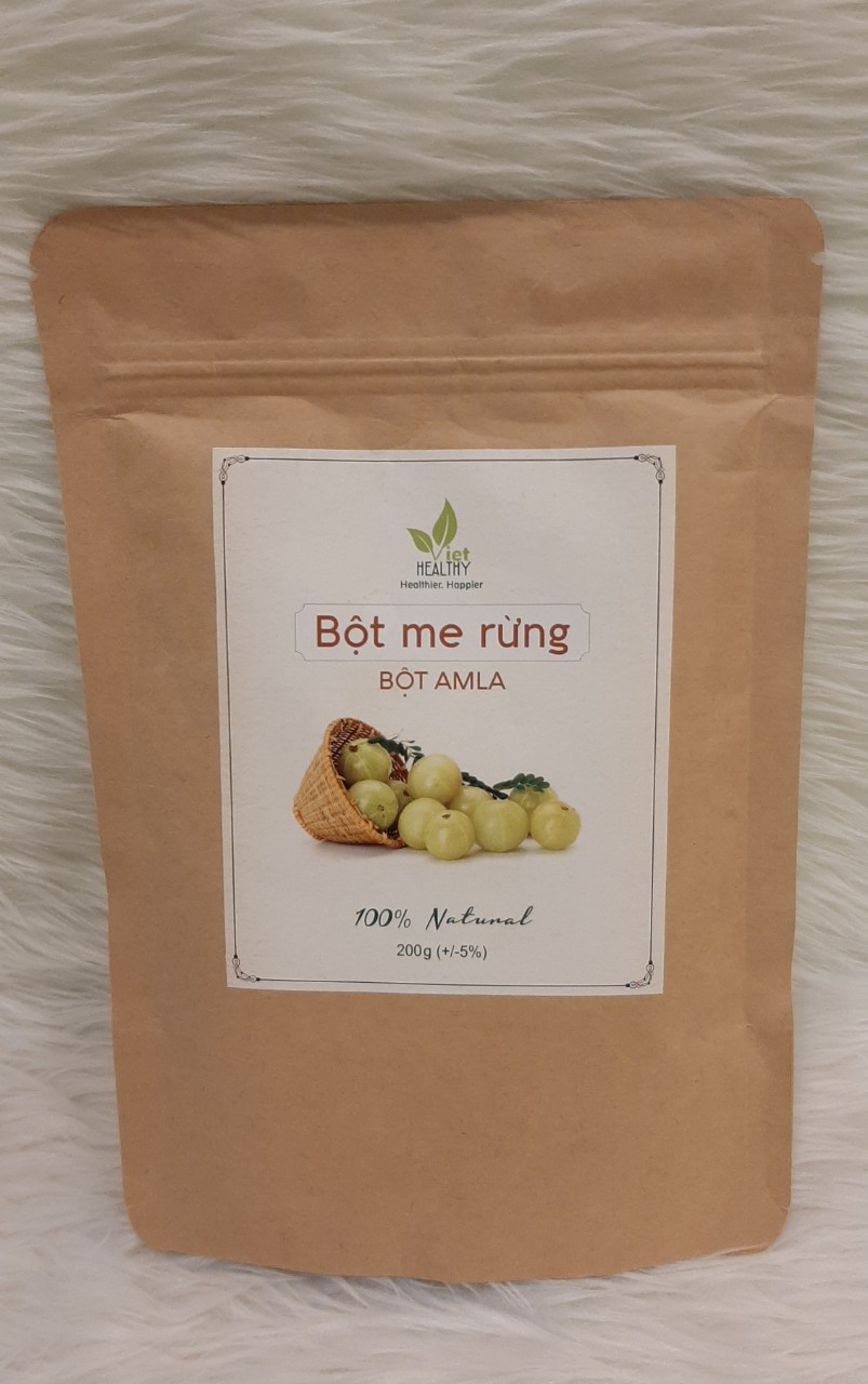 Bột Amla nguyên chất Viethealthy 200gr