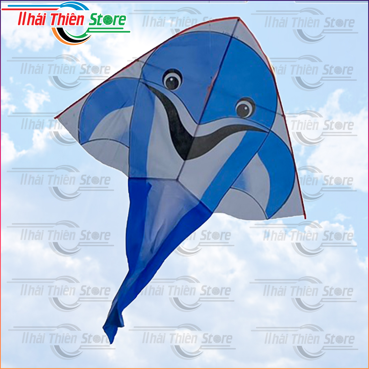 Diều Cá Heo Kiko Kute Long Vân