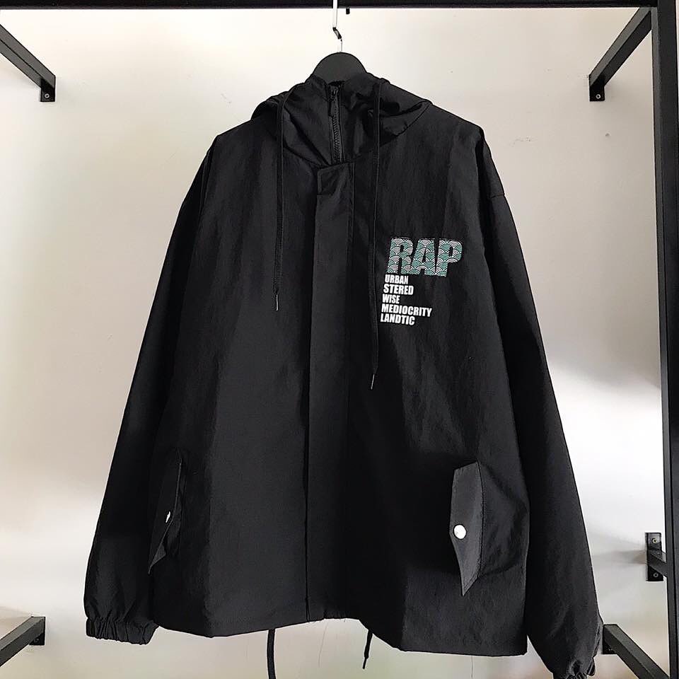Áo khoác dù Rap hot trend 2020- Gin Store