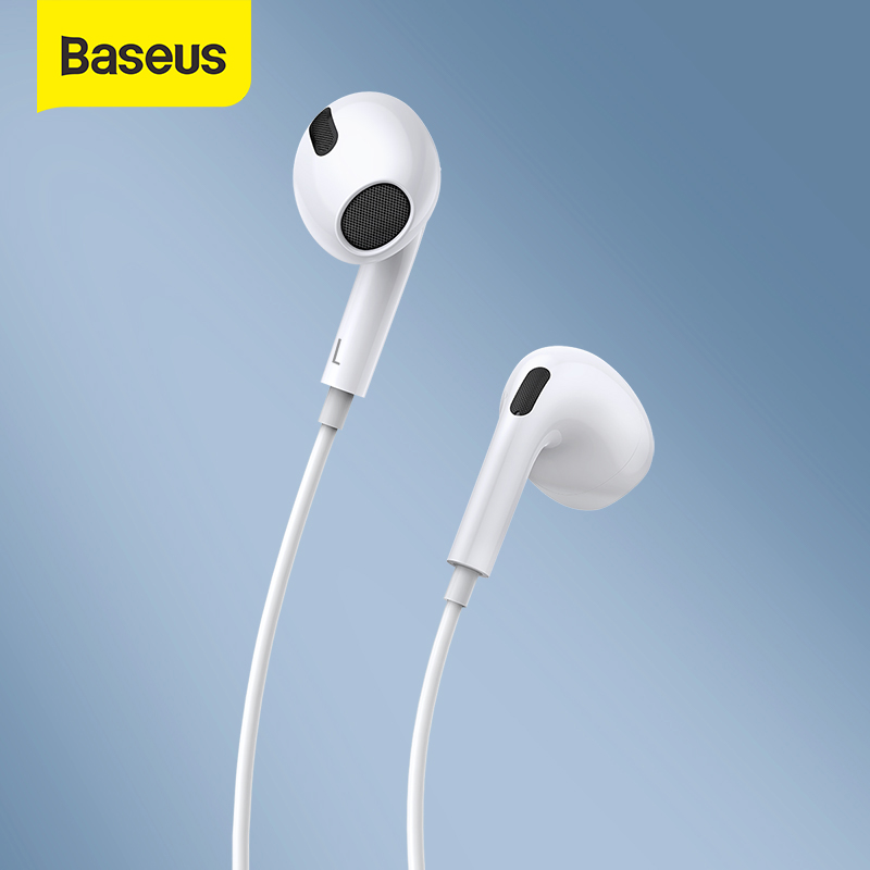 BASEUS C17 Tai nghe Type-C cho điện thoại Samsung Xiaomi Tai nghe Half in
