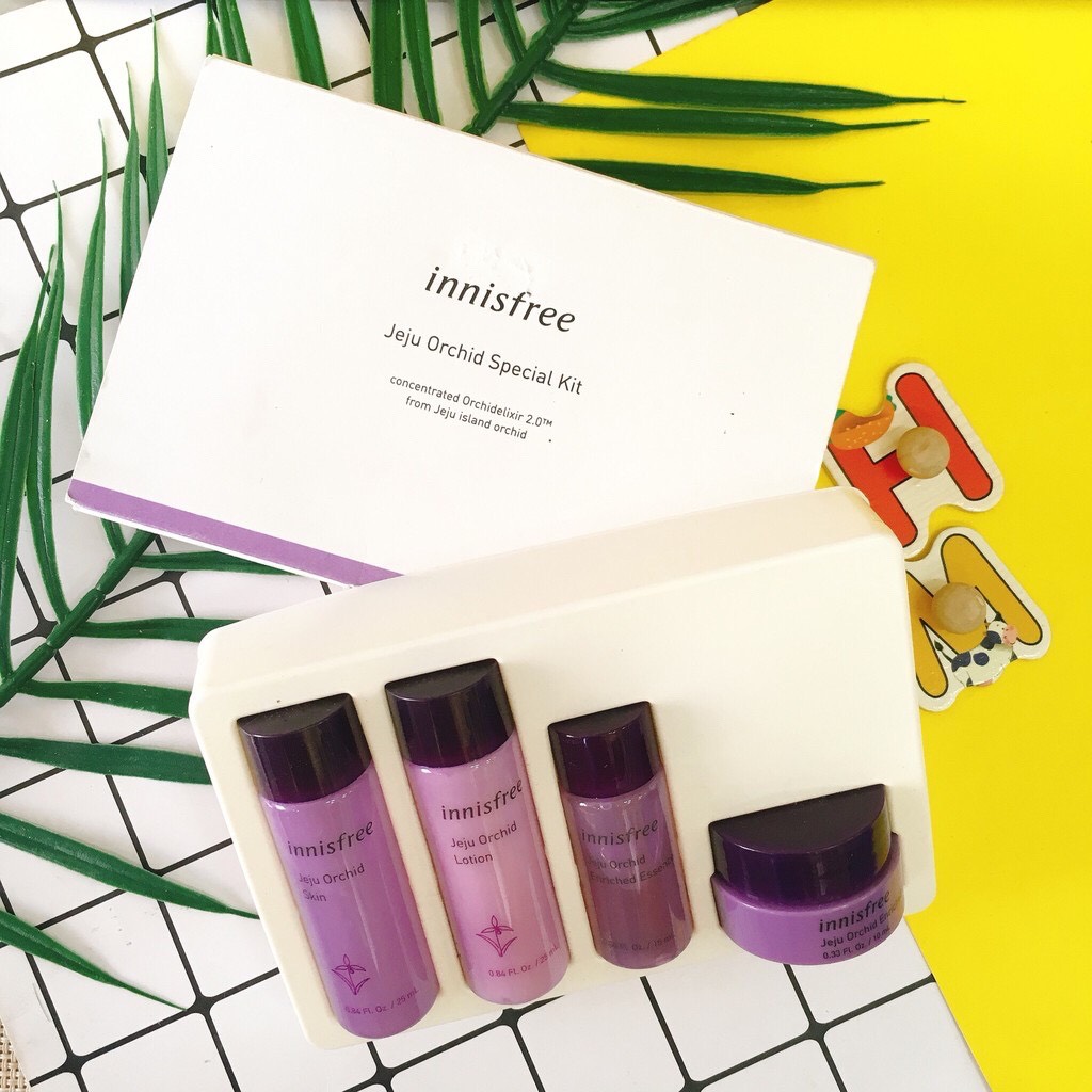 Set 4 Món Innisfree Jeju Orchid Special Kit