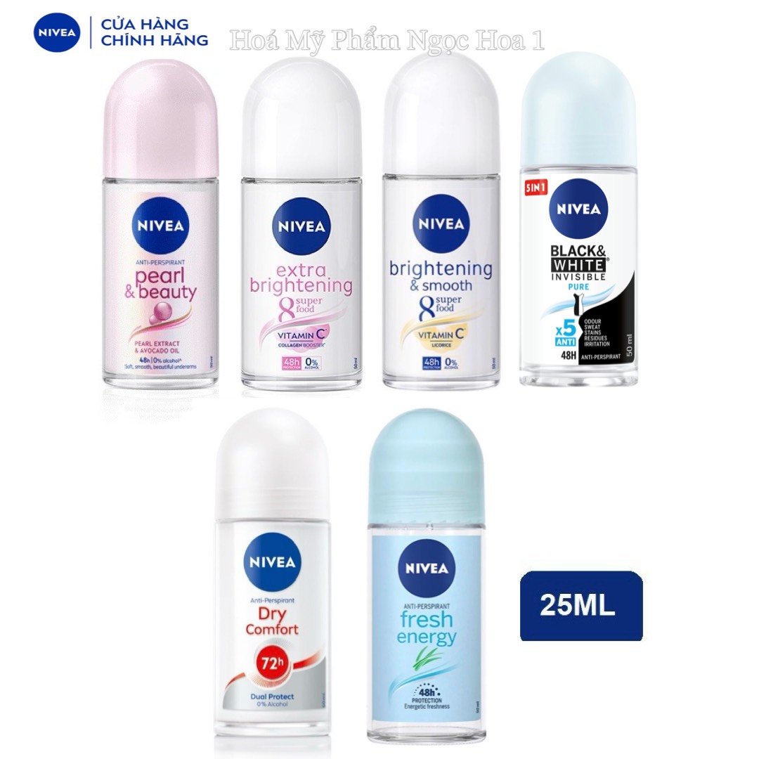 LĂN NGĂN MÙI NIVEA 25ml (NỮ)