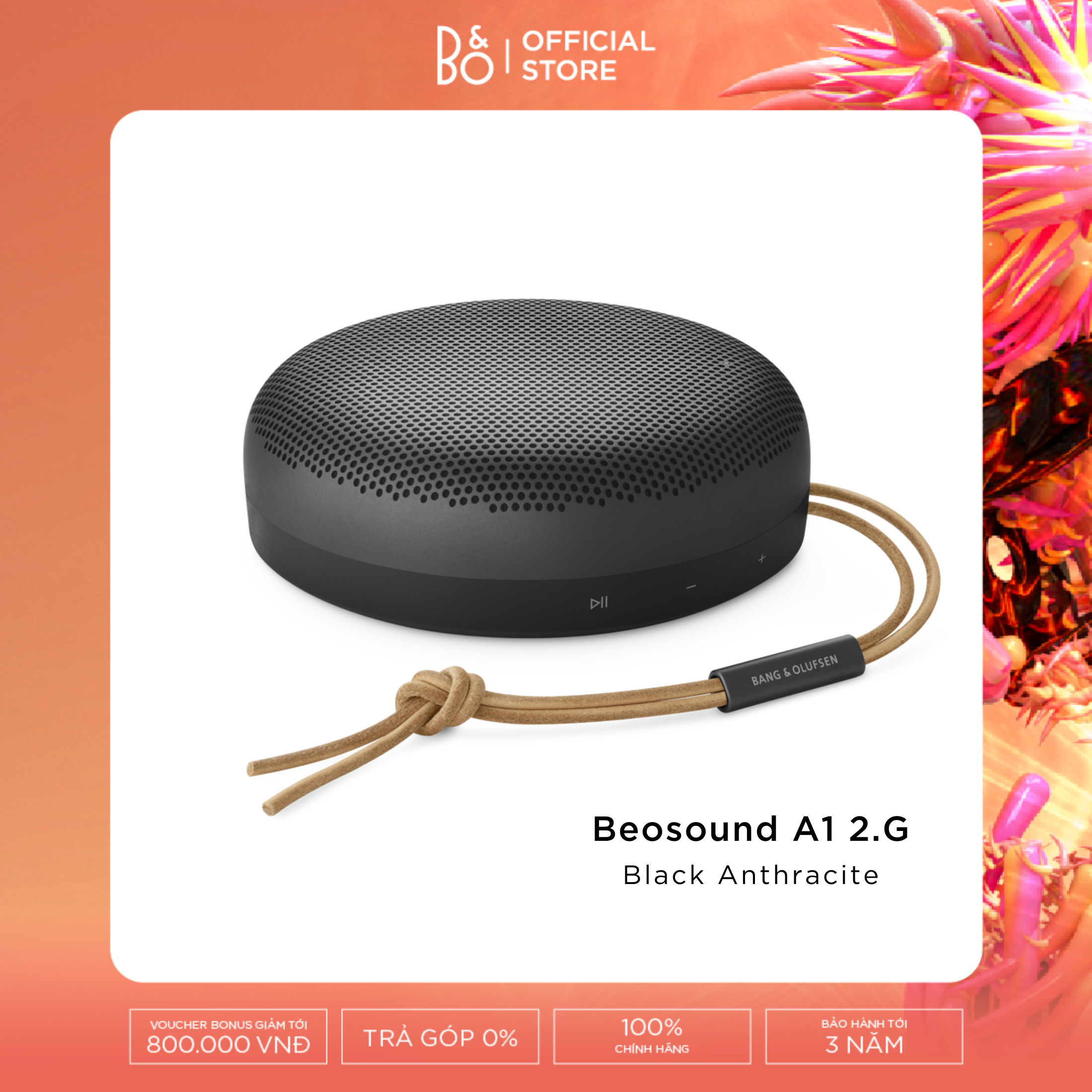 Beosound A1 2nd Gen - Loa Bluetooth nhỏ gọn chống nước