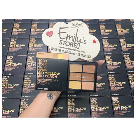 (Hàng cty) Bảng Che Khuyết Điểm MAC Studio Conceal And Correct Palette