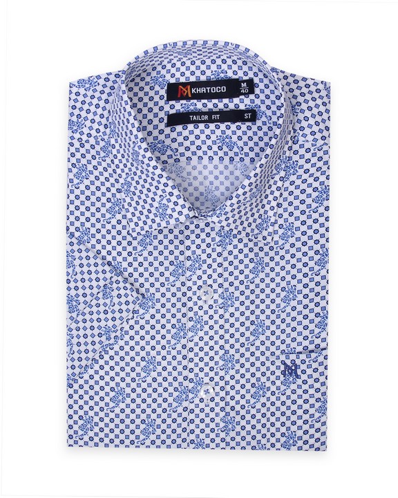 Áo sơ mi nam Khatoco A1MN438T2