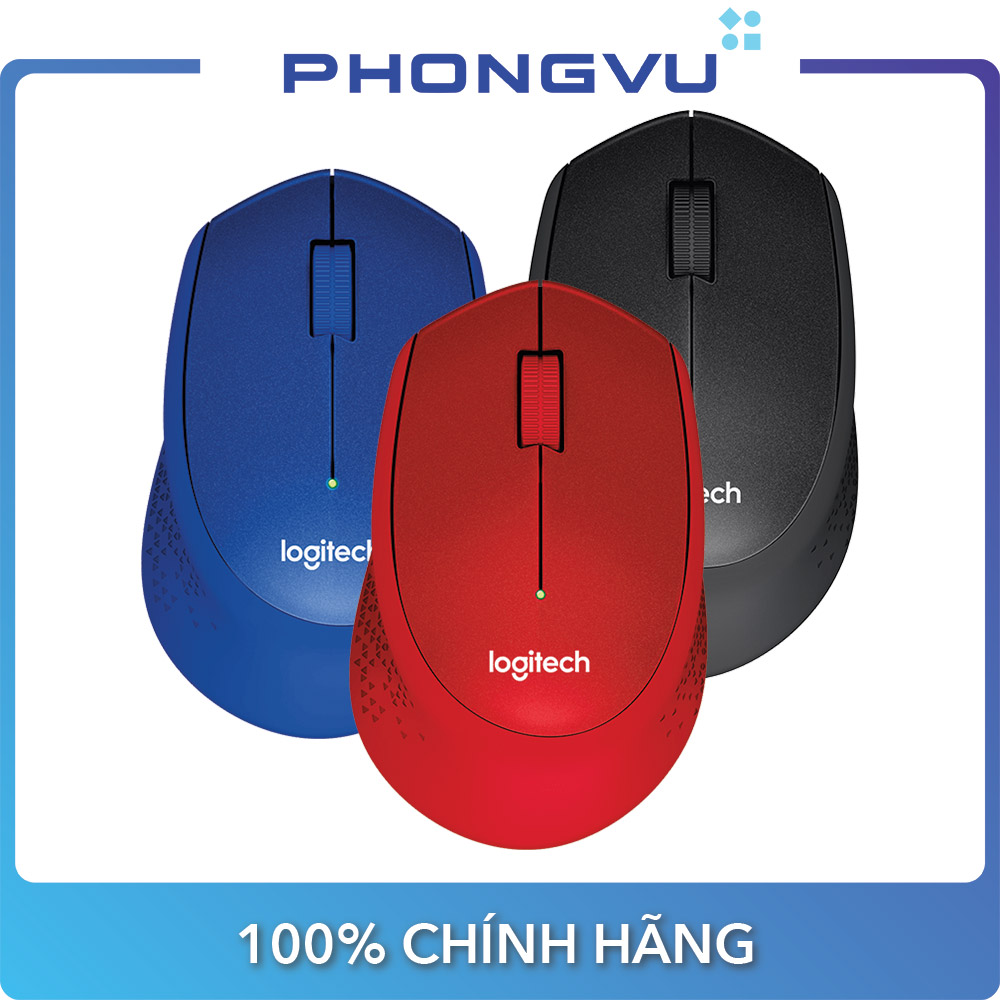 Chuột máy tính không dây Logitech M331 Silent Plus  - Bảo hành 12 tháng