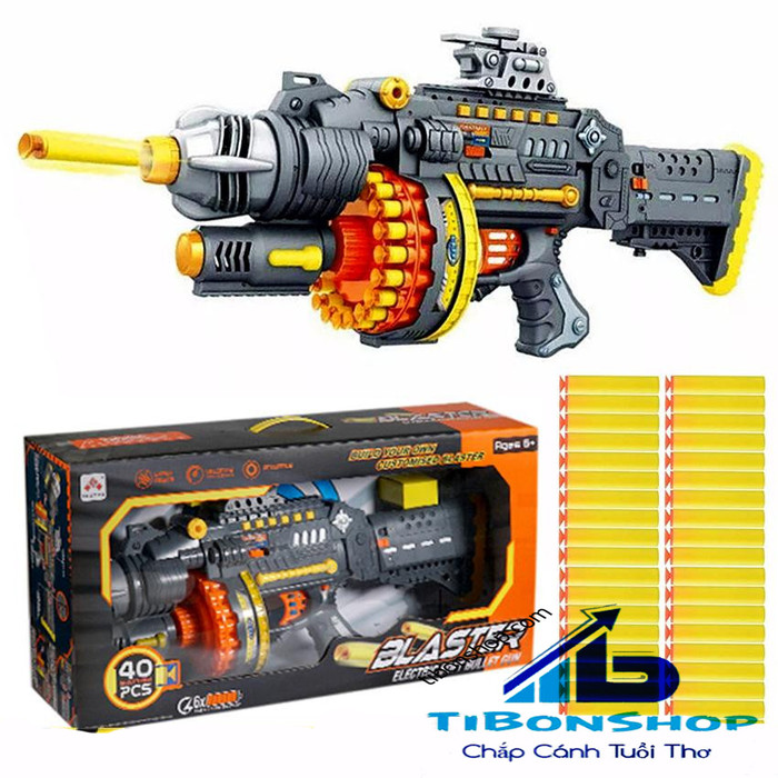 Đồ chơi Blaze strom (TẶNG PIN+20V XÔP) Liên thanh dính xốp
