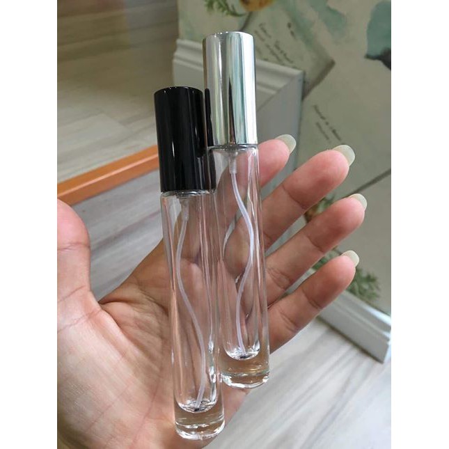 [HCM]Chai Chiết Nước Hoa Thủy Tinh 10ML Tròn