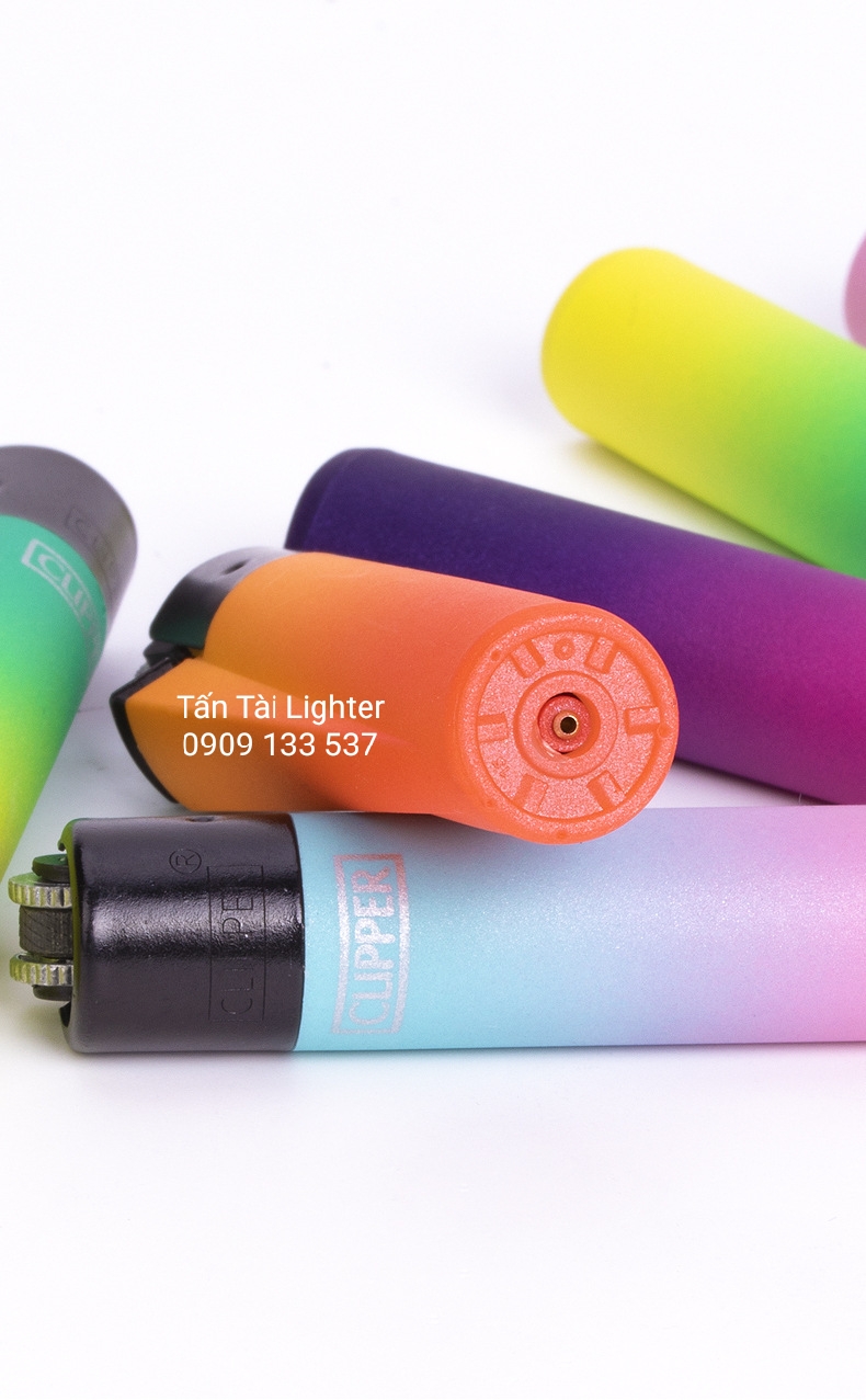 Bật Lửa Clipper phủ màu chính hãng