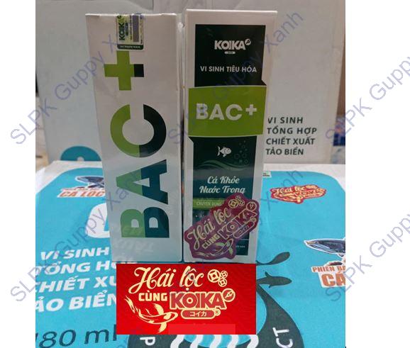 Vi sinh tiêu hóa KOIKA BAC+ (105ml) - Giúp tiêu hóa tốt cho cá cảnh