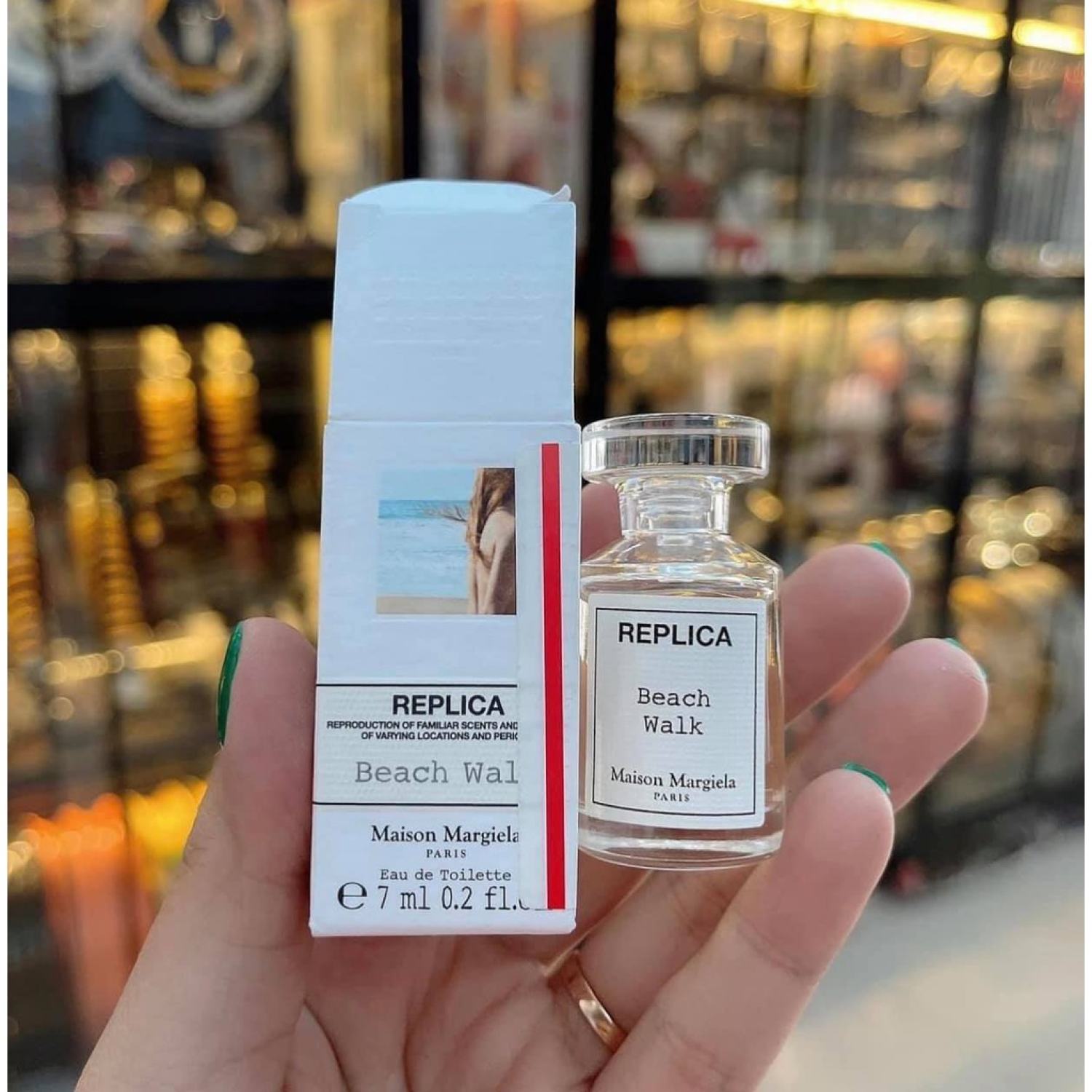 Set Nước Hoa Replica Beach walk 7ml Mini 4 món (Jazz Club 1.5ml, Bubble Bath 1.5ml, Vial By the Fireplace 1.5ml)
