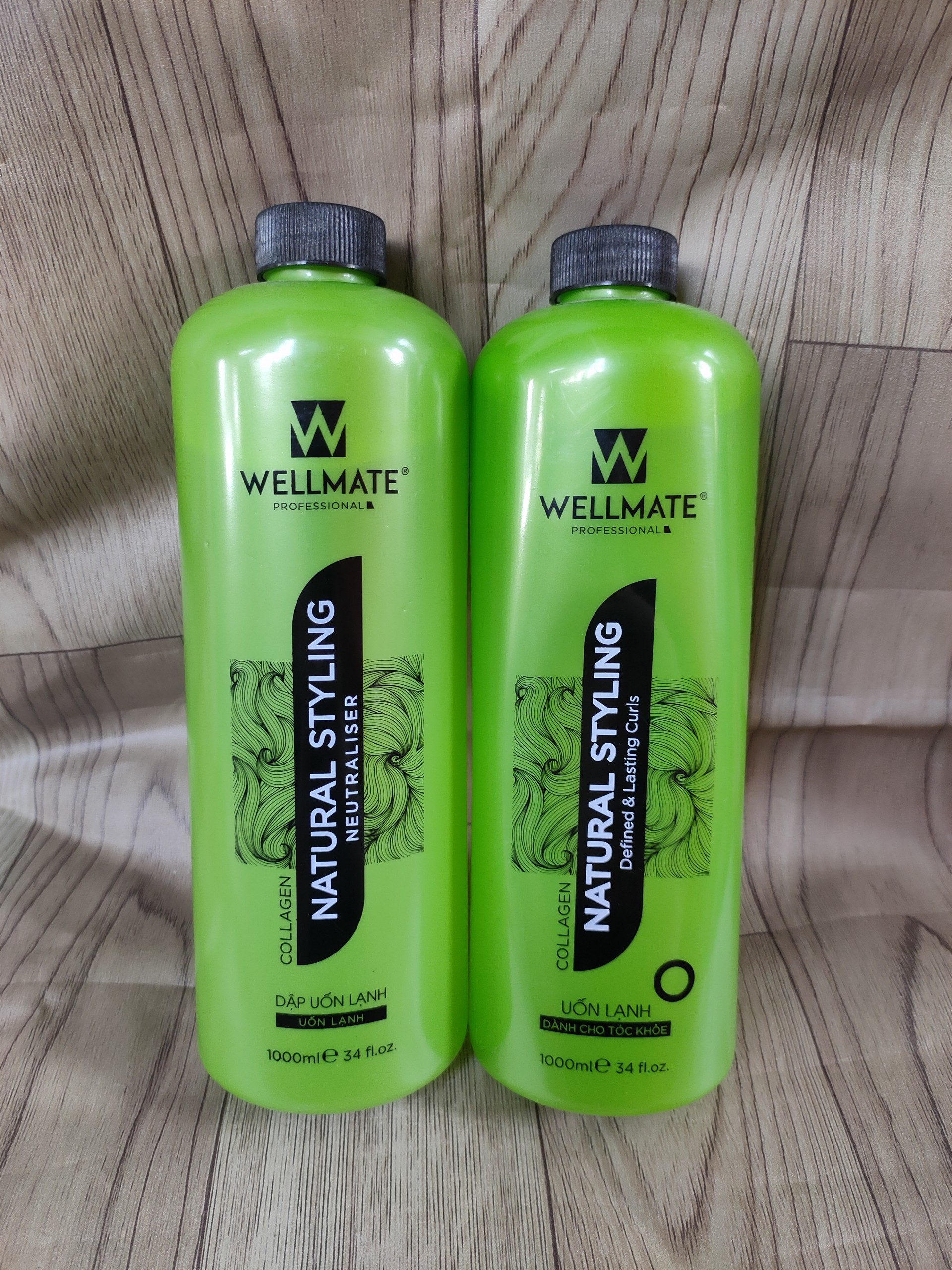 Uốn lạnh wellmate xanh lá 1000ml