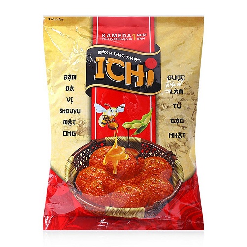 Bánh gạo Nhật Ichi gói 180g