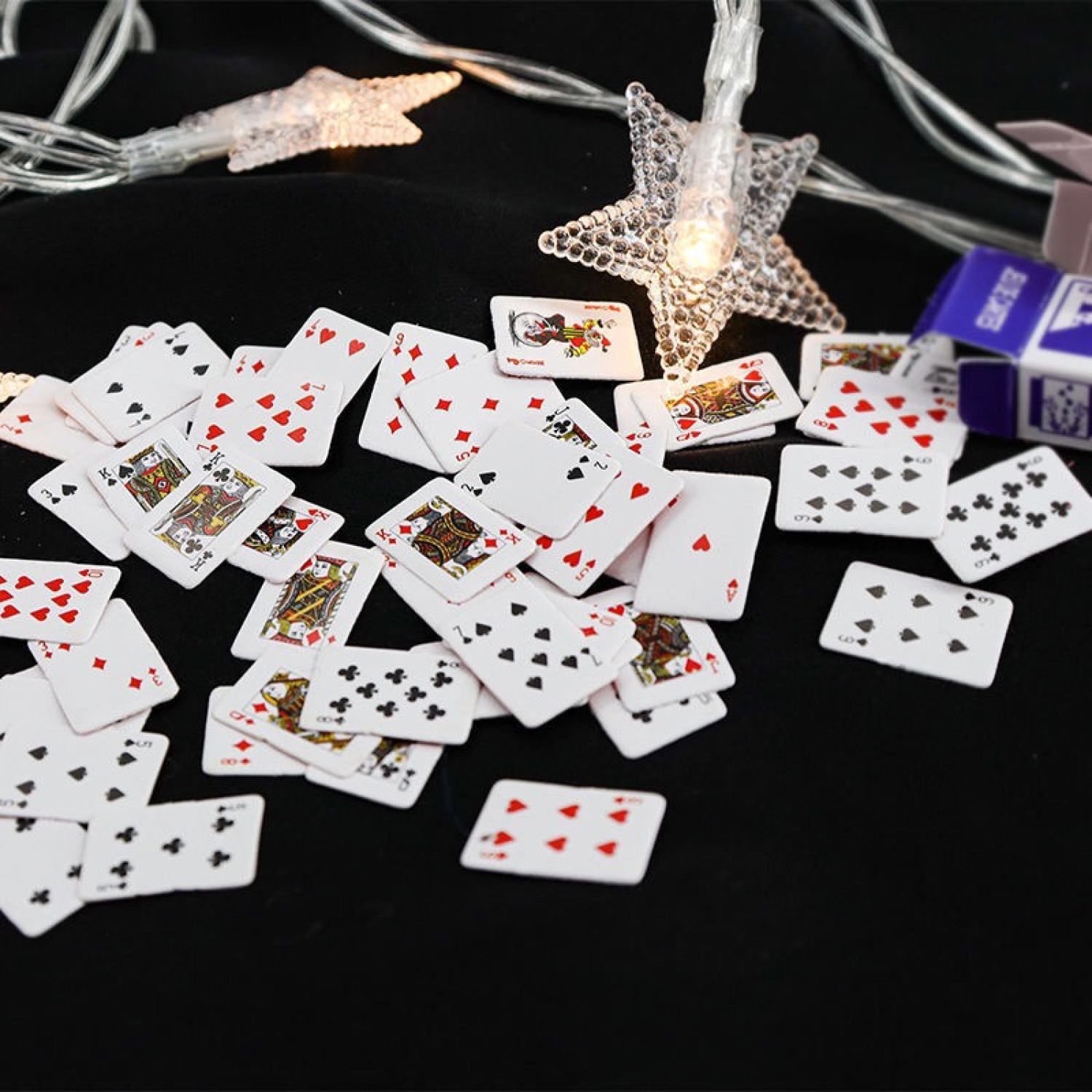 Bộ bài Tây poker siêu mini tí hon