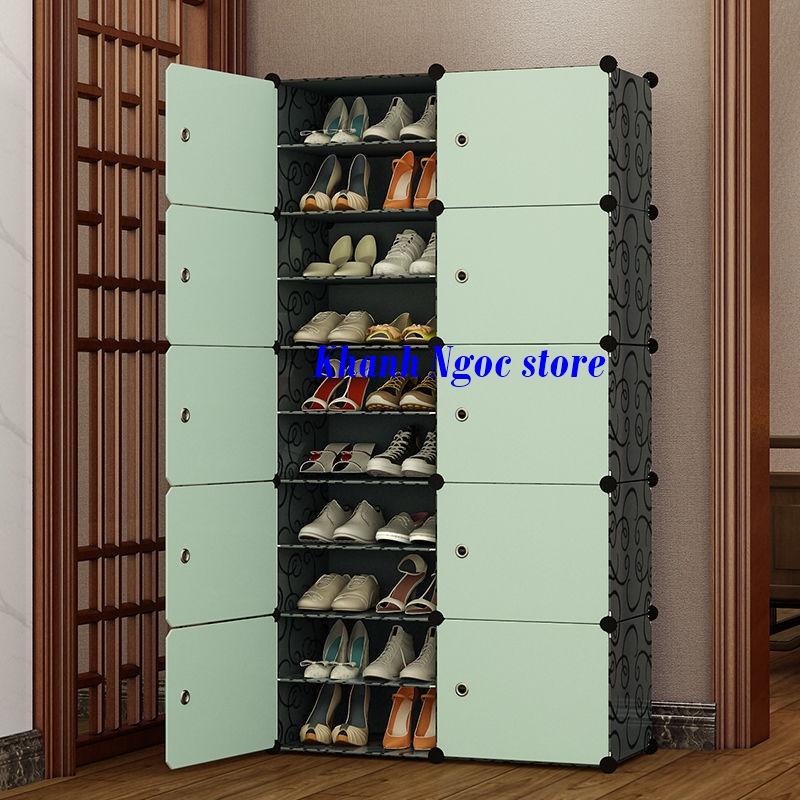 [Hoàn tiền 10%] 🗃 Tủ Giày mẫu mới 20 Ô lắp ghép đa năng 🗃