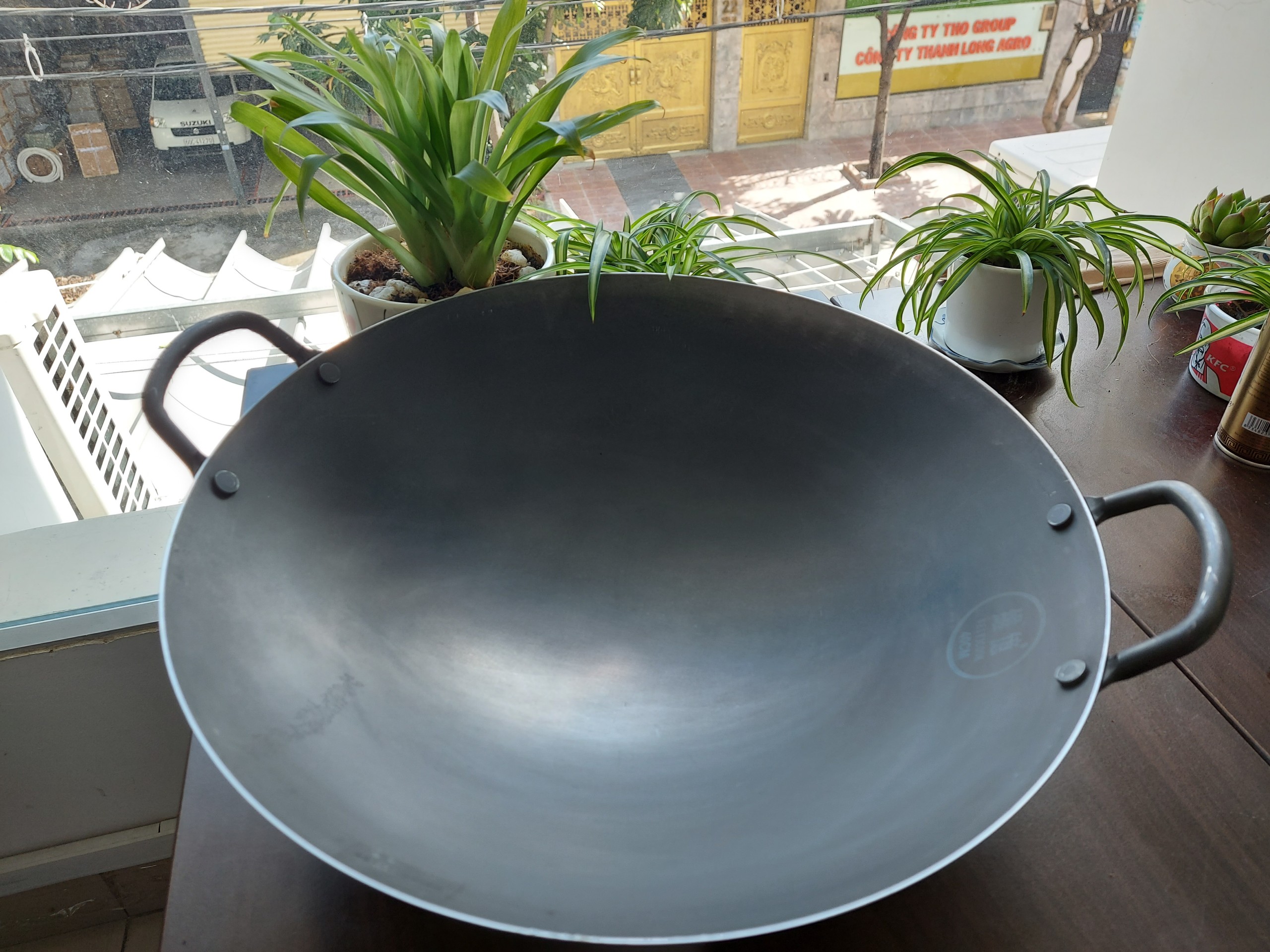 Chảo thép 2 quai size 45cm ( chuyền dùng nhà hàng )