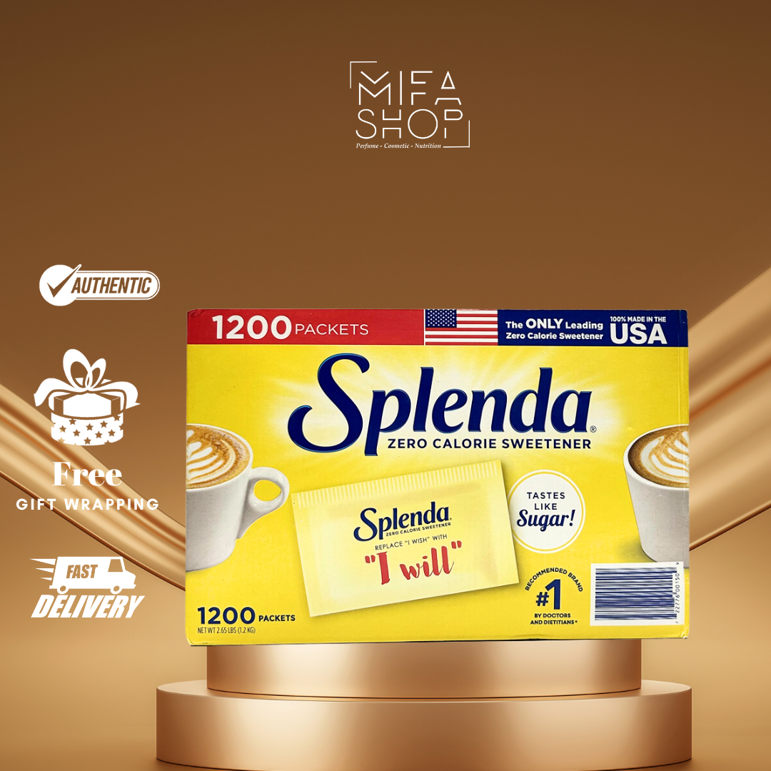 ( Tách lẻ ) Đường Ăn Kiêng Splenda Zero Calorie Sweetener 1200 Packets
