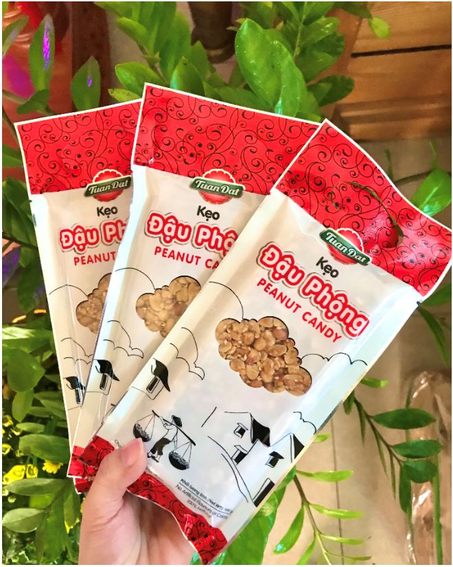 [HCM]Kẹo đậu phộng 100g