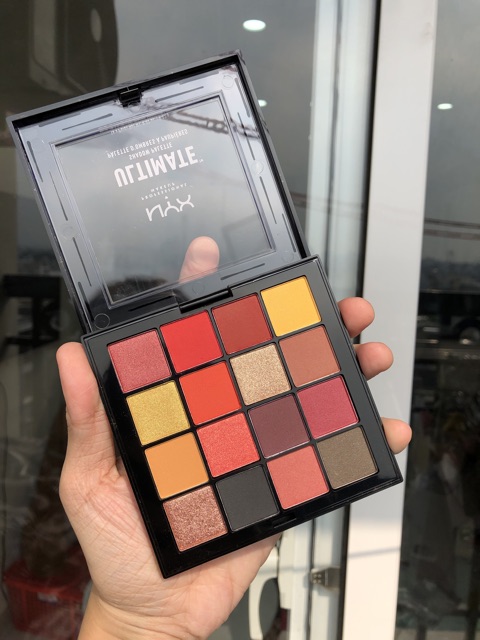 [AUTH - BILL US ] Bảng mắt 16 màu NYX ultimate eyeshadow palette
