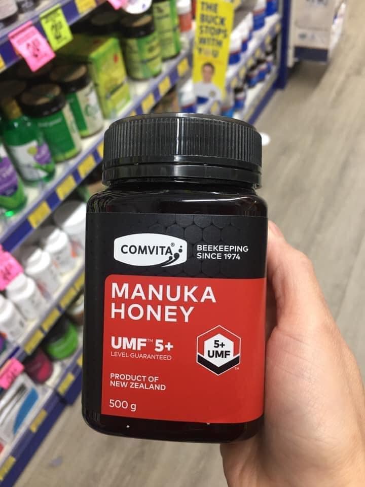 Mật ong Úc Manuka Comvita UMF 5+ 500g