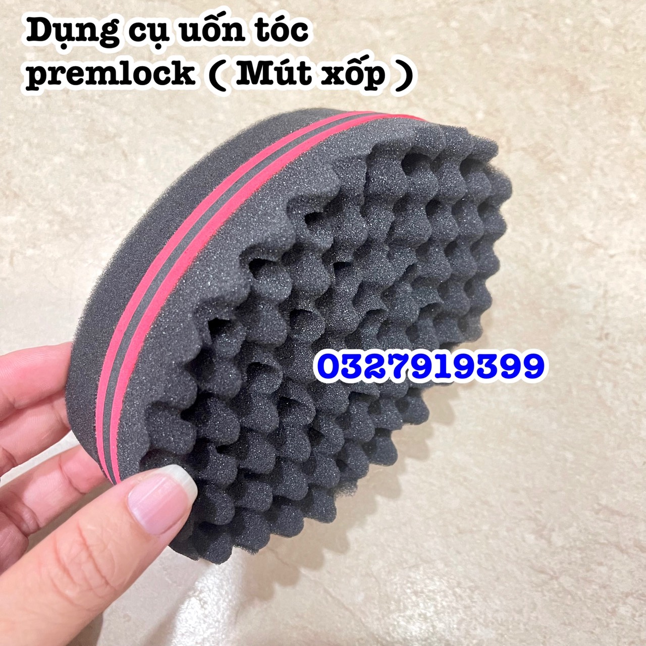Dụng cụ uốn tóc premlock ( Mút xốp )