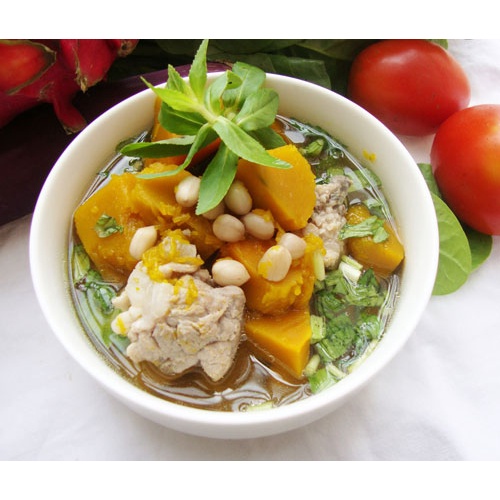 Hạt giống Bí đỏ Tròn - Bí Đỏ Hạt Đậu - Bí sáp
