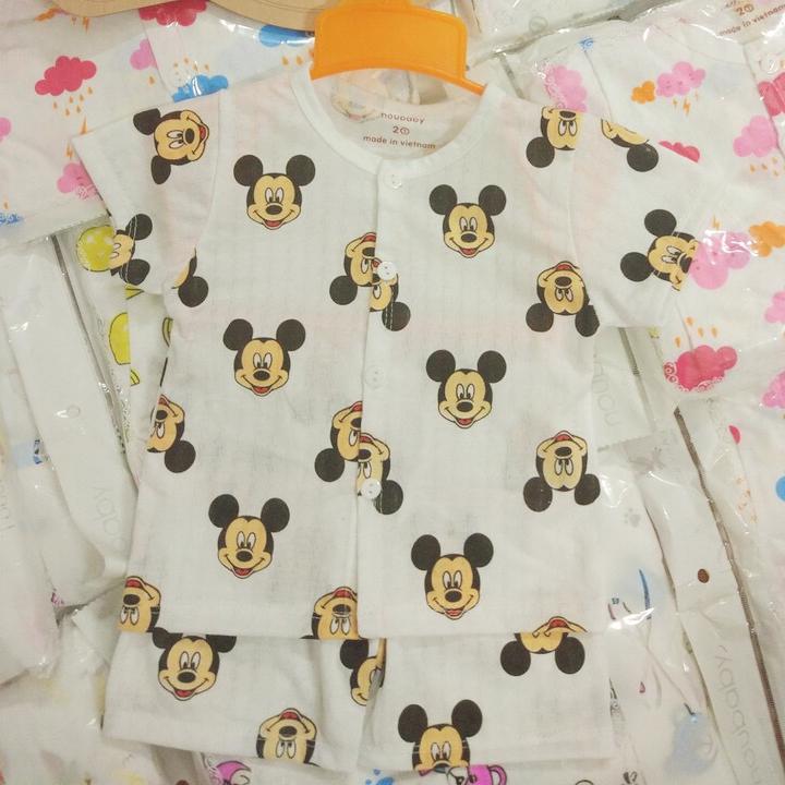 combo 5 bộ cotton giấy cho bé yêu