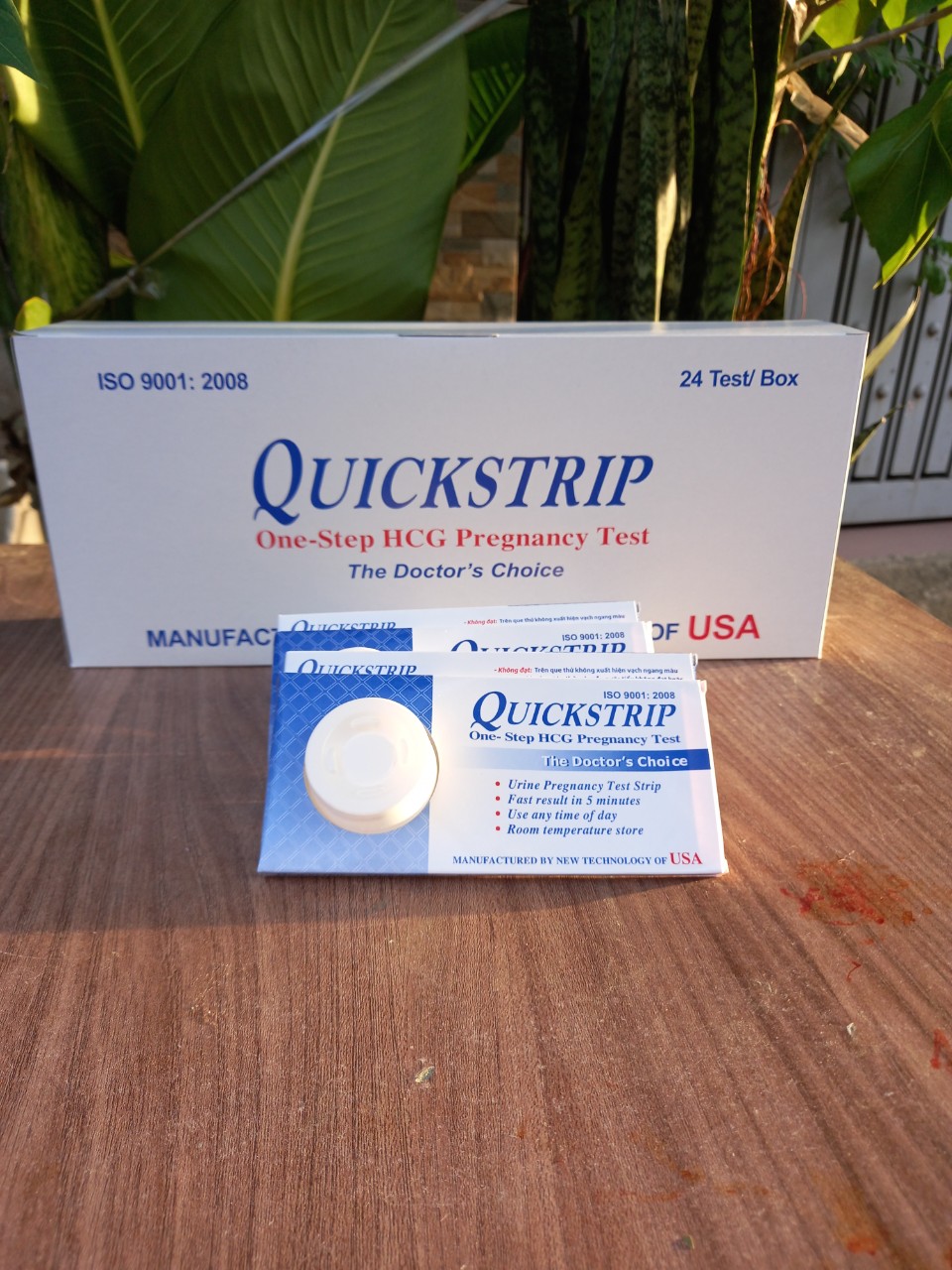 Que Thử Thai Quickstrip Hộp 24 Que
