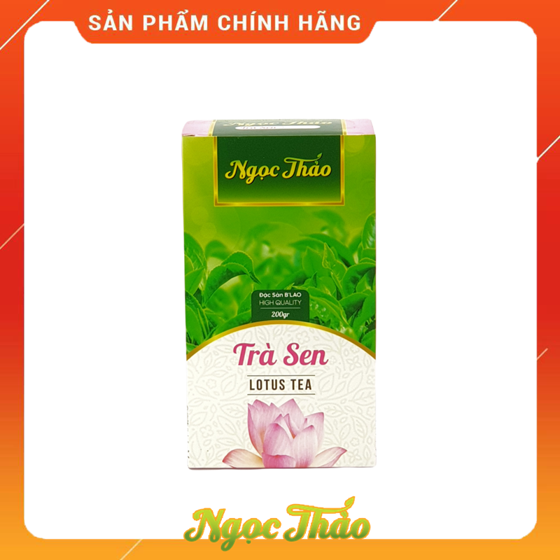 Hộp trà sen 200g (Mới) - Ngọc Thảo