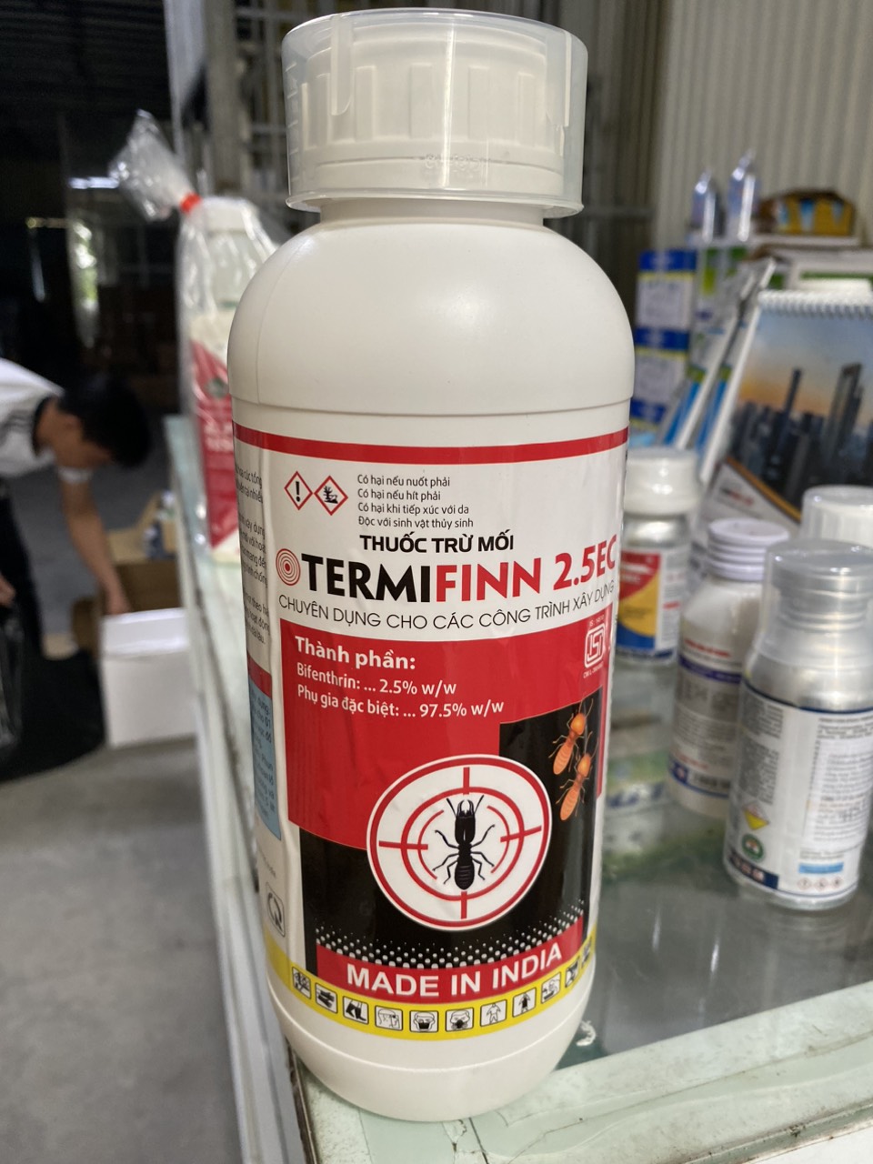 Thuốc diệt mối cực mạnh Termifinn 2.5ec nhập khẩu Ấn Độ an toàn hiệu quả không mùi