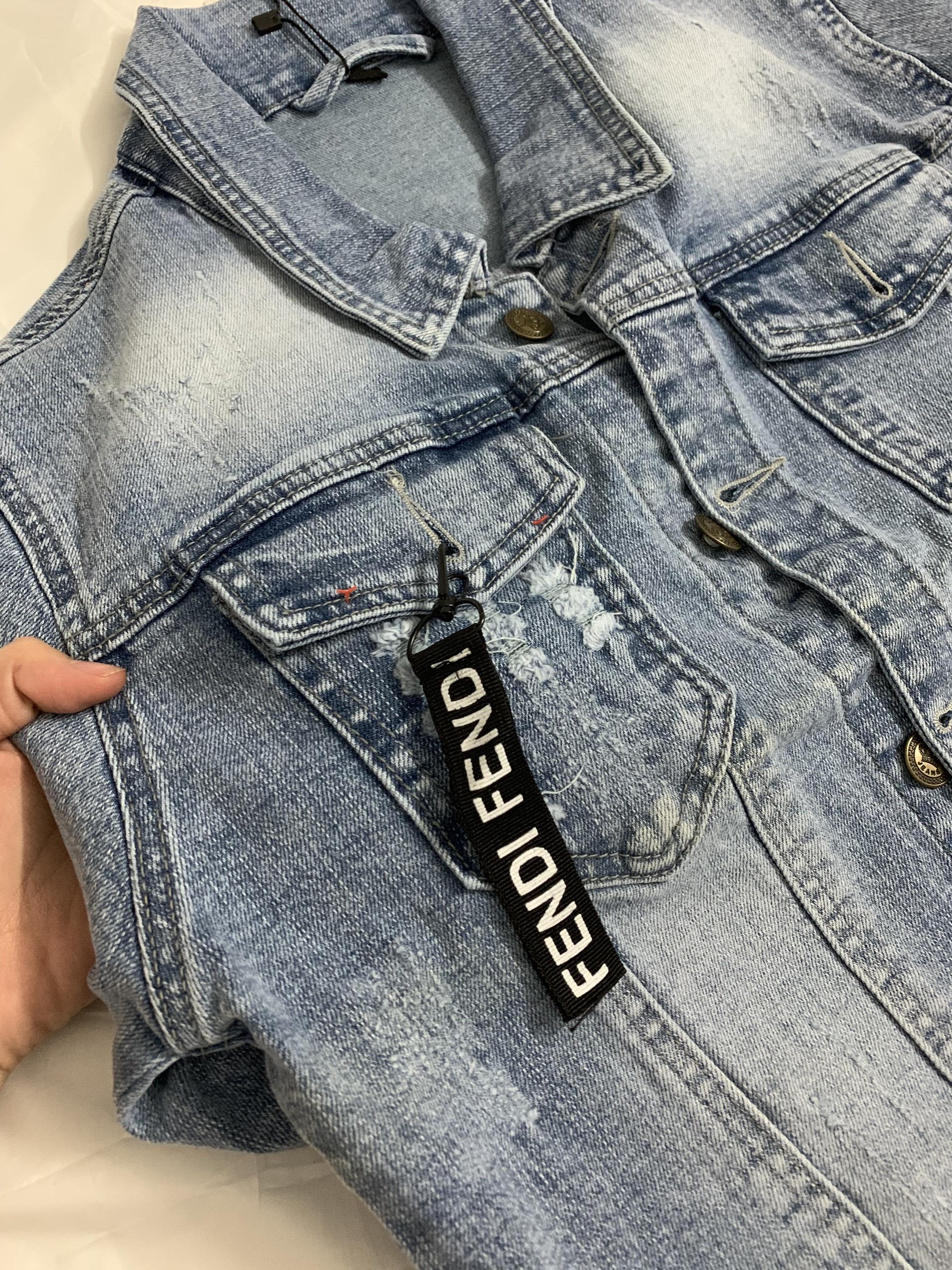 ÁO KHOÁC JEANS NAM LUXURY CAO CẤP