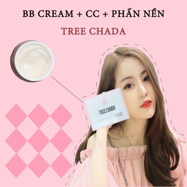 Kem makeup thần thánh Treechada thái Lan