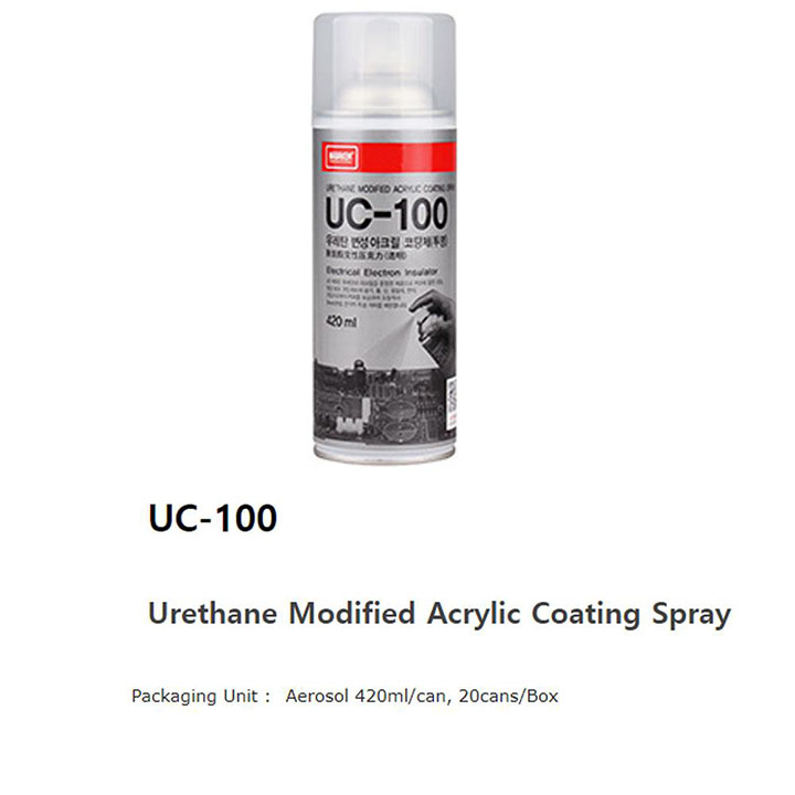 UC-100 Urethane Modified Acrylic Coating Spray
