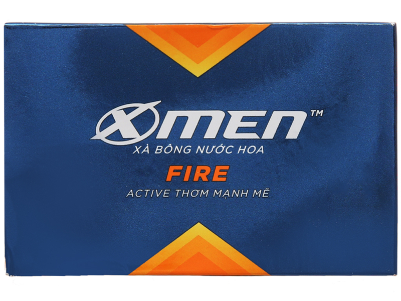 Xà bông nước hoa X-Men Fire Active thơm mạnh mẽ 90g cao cấp