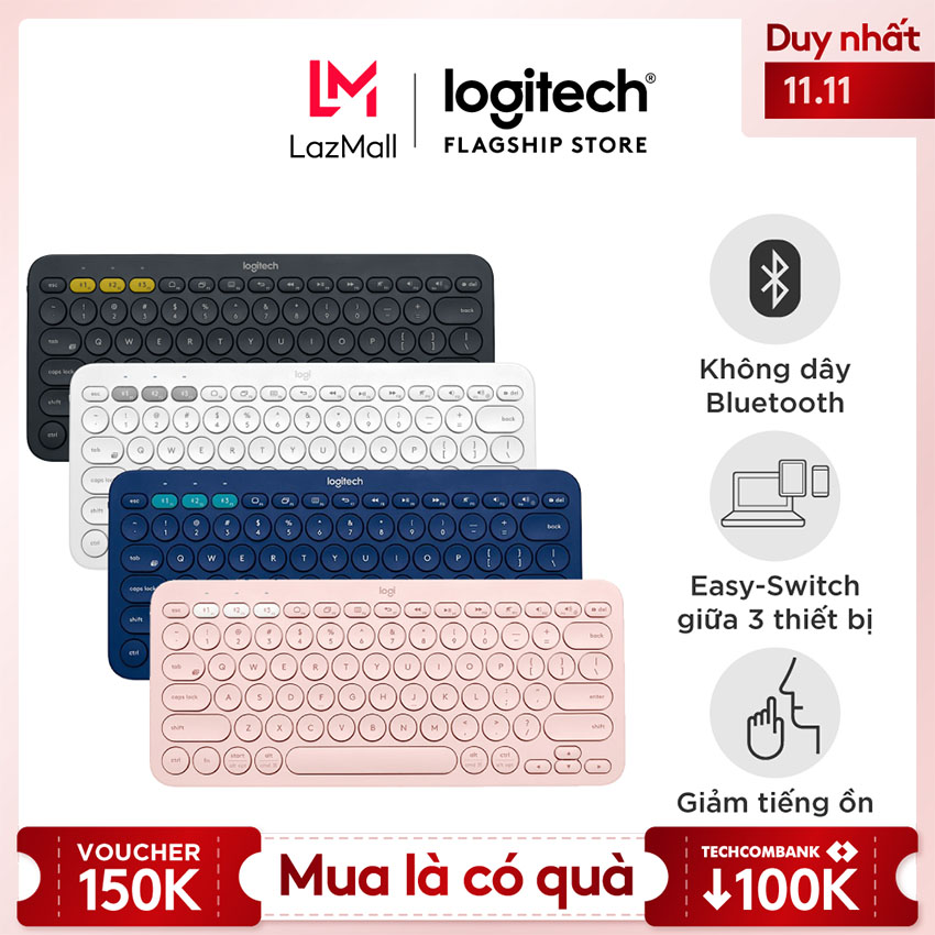 BÁO GIÁ MAC MOUSE BLUETOOTH PIN | Shopee Lazada Sendo Tiki mới nhất 36 Bàn phím Bluetooth Logitech K380 Multi-Device - Kết nối Bluetooth cùng lúc 3 thiết bị, Thiết kế mỏng nhẹ, Pin sử dụng tới 2 năm, Dễ dàng tương thích Laptop, Windows, Mac, Chrome OS, Android, iPad OS, Apple TV