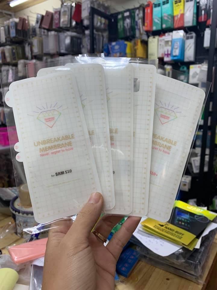 Miếng dán Film PPF Mặt Sau cho SAMSUNG S7edge /s8/s8p/s9/s9p/note8/note9/s10/s10p/s10e