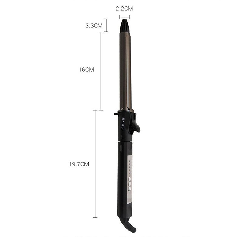 Máy uốn tóc xoay trục tự động bản Hàn Quốc
