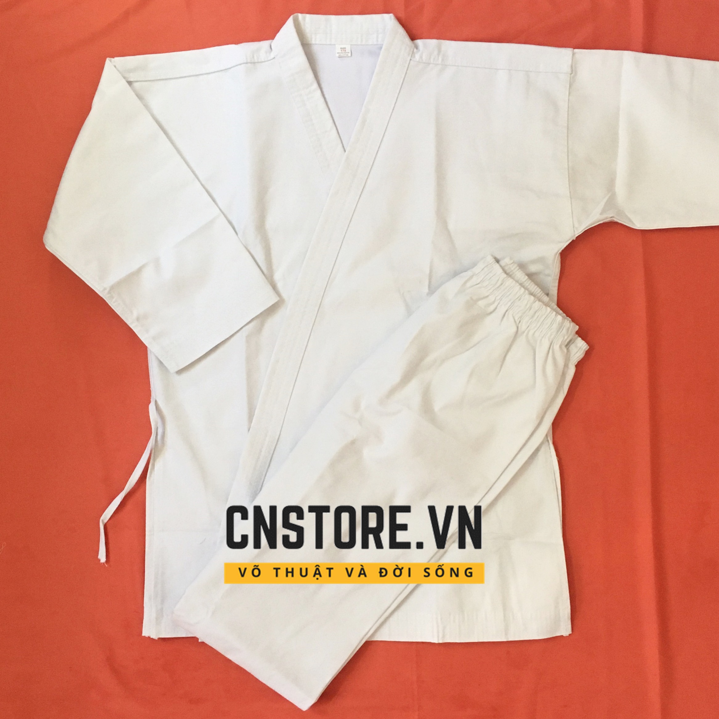 Võ Phục Karate Vải Bố Dày Dặn Bền Chắc