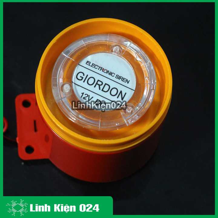 Còi hú báo động 1 tiếng cảnh sát 12vdc